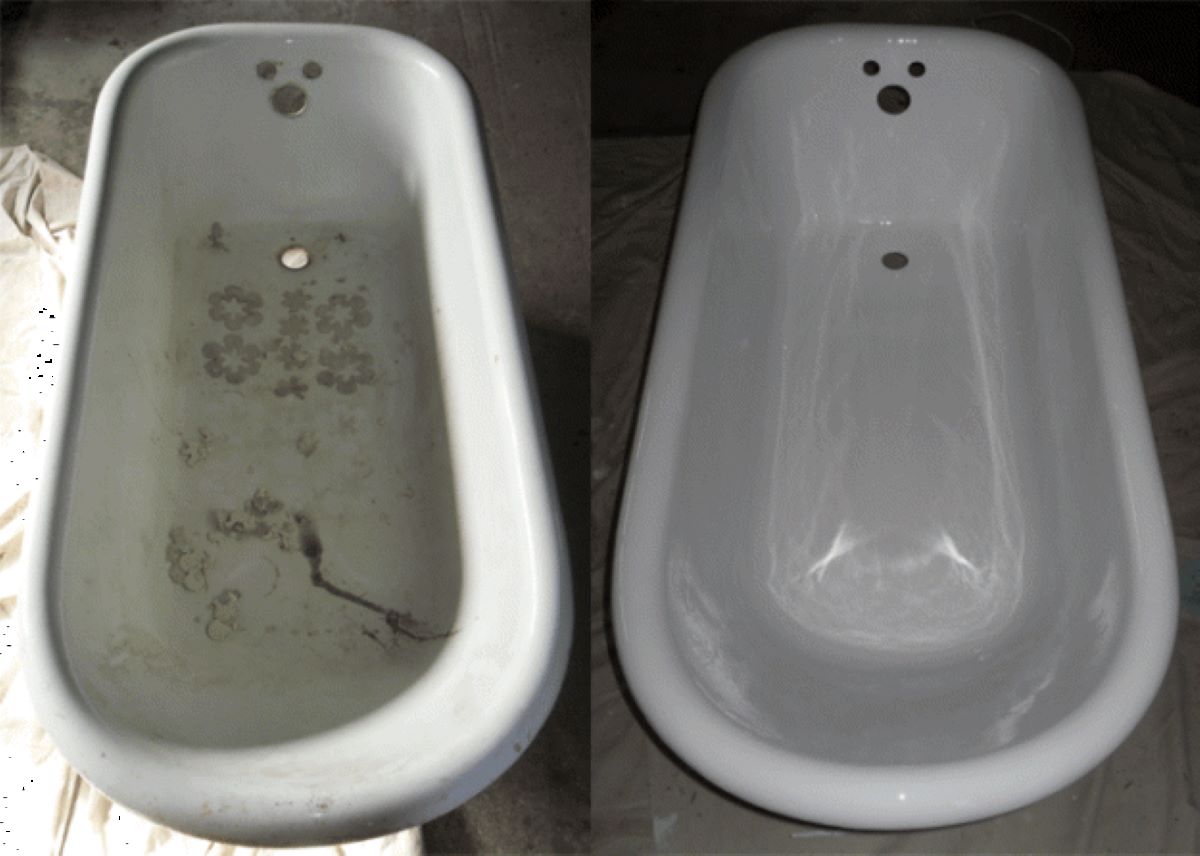 Fiberglass Tub Repair St. Charles, MO | St. Charles, MO Tub and Shower Inlays | A New Look Resurfacing